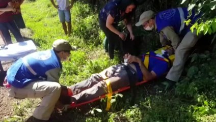 Colisão entre carro e moto deixa homem ferido em São João do Oeste