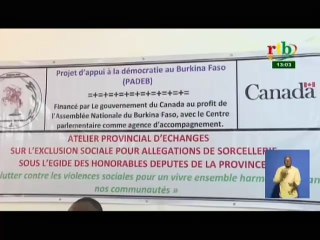 RTB/Tournée d’échange sur l’exclusion sociale par allégation de sorcellerie