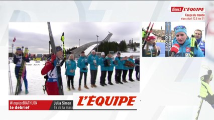 J. Simon «Imiter Wierer dans le futur» - Biathlon - CM (F)