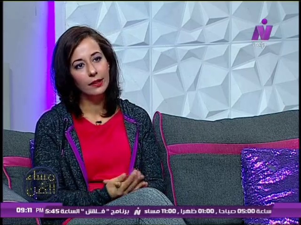 الفنانة دنيا  ماهر فى مساء الفن_