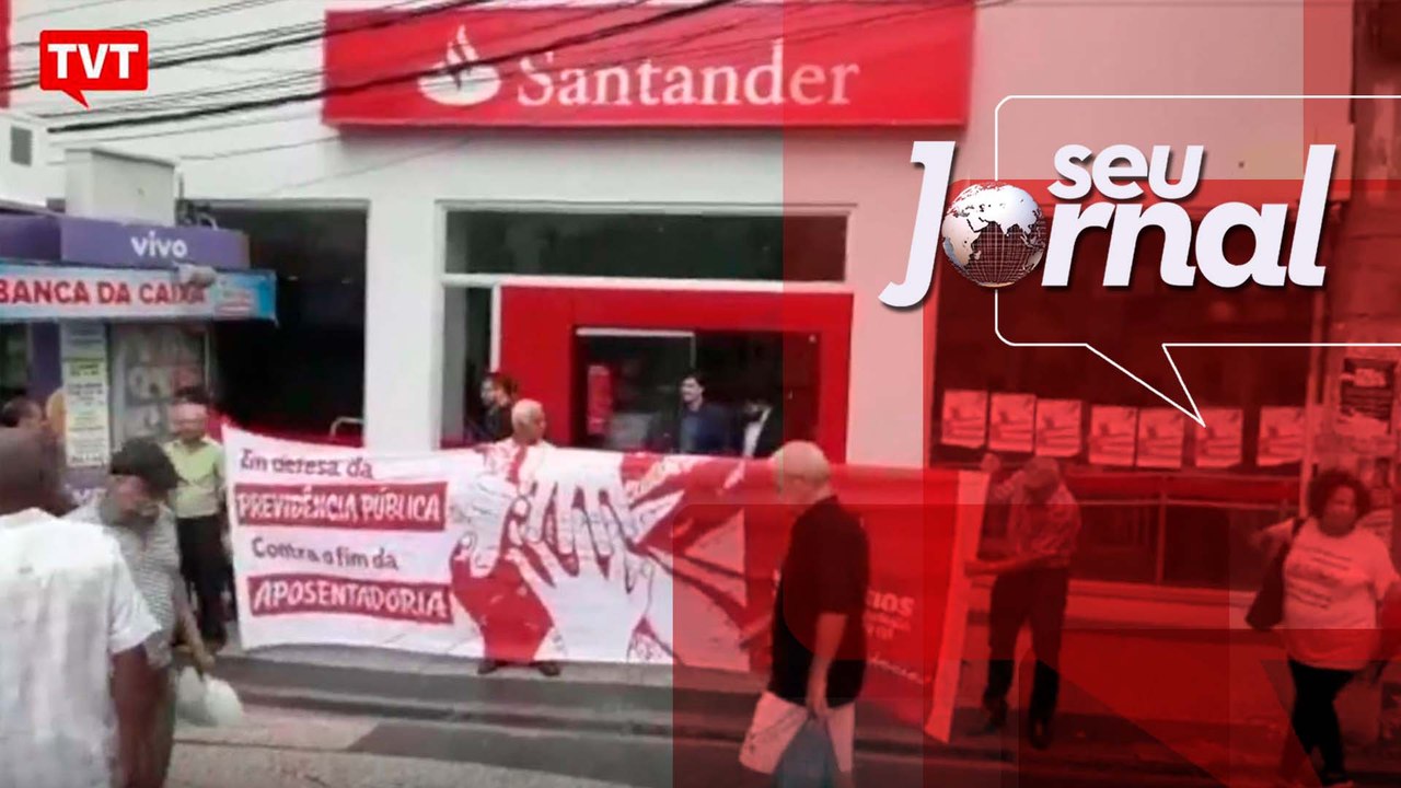 "Não mexam na nossa aposentadoria", gritam cariocas