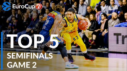 7DAYS EuroCup Semifinals Game 2 Top 5 Plays