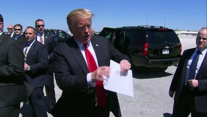 Trump comemora vitórias na Síria