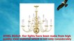 Livex Lighting 501402 Williamsburg 12Light Chandelier Polished Brass