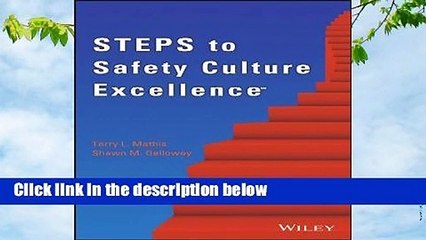 Review  Steps to Safety Culture Excellence - Terry L. Mathis