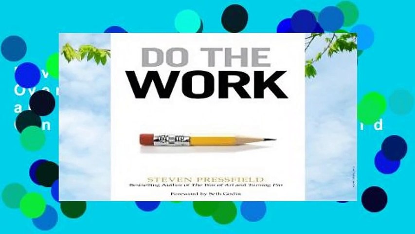 Review  Do the Work: Overcome Resistance and Get Out of Your Own Way - Steven Pressfield