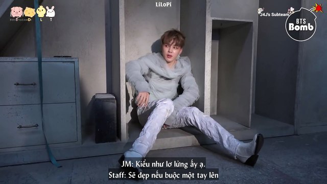 [Vietsin][BANGTAN BOMB] JIMIN poses like mannequin! - BTS (방탄소년단)