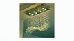 Saint Mossi Modern K9 Crystal Chandelier Lighting Flush Mount LED Ceiling Light Fixture