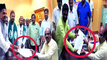 சுயேட்சை வேட்பாளர் இரண்டு பேர் வேட்பு மனுதாக்கல்