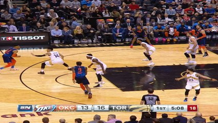 Oklahoma City Thunder at Toronto Raptors Recap Raw