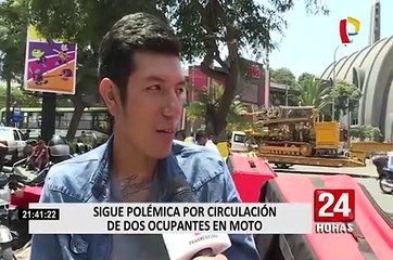 Dentro de cuatro meses se definirá nueva regulación de circulación de motos
