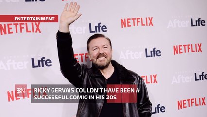 Ricky Gervais Claims Getting Older, Fat And Ugly Helped His Career