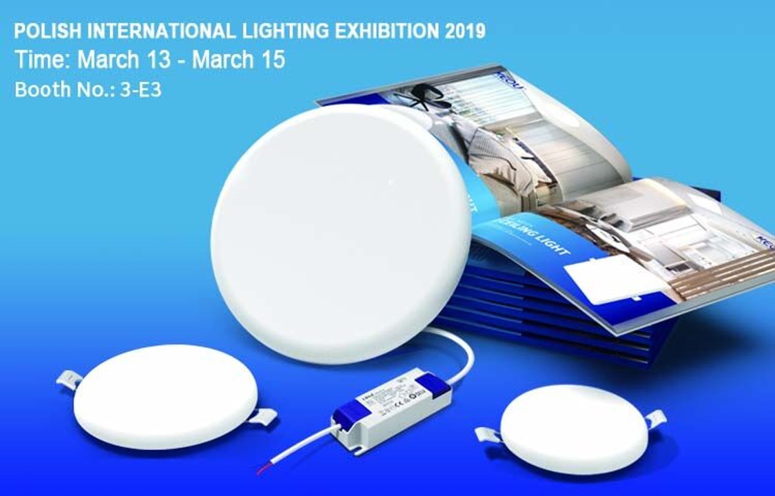 KEOU remote control frameless led panel light