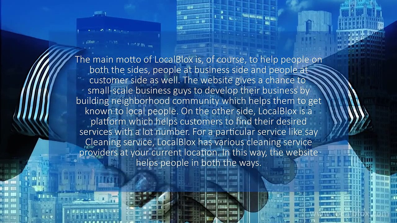 Localblox - Neighborhood platforms and aggregating business profiles with metadata