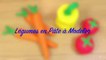 Francais Facile: How To Play Doh Vegetables in French | Légumes en Pâte à Modeler en Français