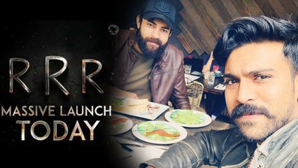 Ramcharan Selfie With Varun Tej Goes Viral | RRR | Vaalmiki | Filmibeat Telugu