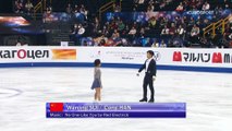 Worlds 2019 Wenjing Sui and Cong Han SP ESP ITA