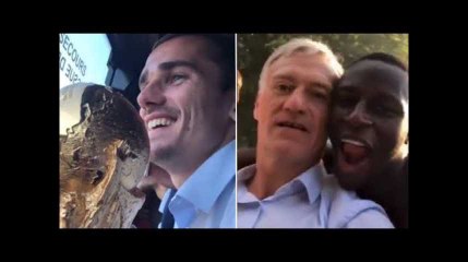 Revivez de l&#39;intérieur le retour des Bleus, filmé par les joueurs