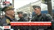 Le nouveau Préfet de Police brieffe ses troupes sur les Champs-Elysées avant une nouvelle journée de mobilisation des Gilets jaunes - Regardez