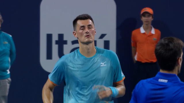 Miami - Djokovic trop fort pour Tomic