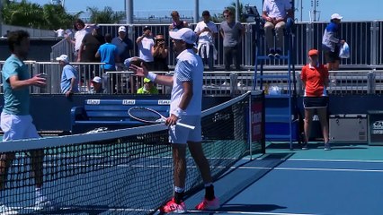 ATP - Miami Open 2019 - La victoire du puncheur Jérémy Chardy contre le défenseur Gilles Simon 6-4, 6-2