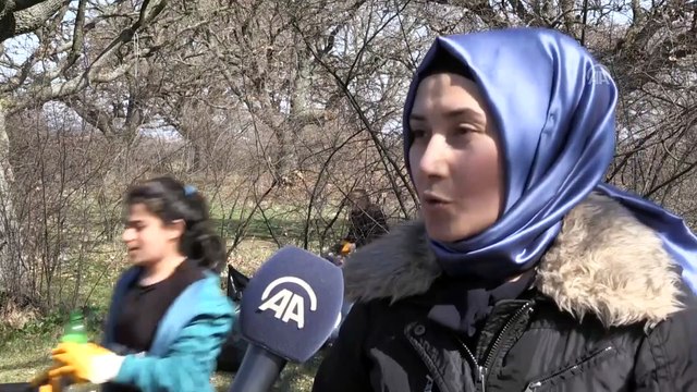 Öğrenciler çevre temizliğine kliple dikkati çekti - KIRKLARELİ