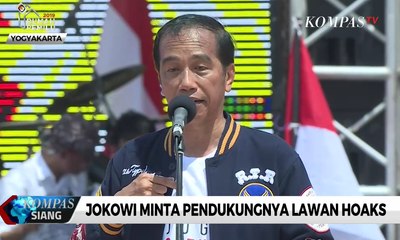 Télécharger la video: Jokowi Minta Pendukungnya Lawan Hoaks