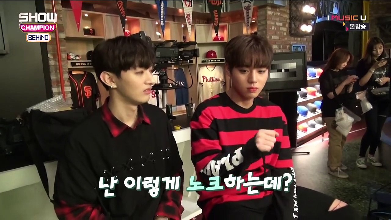 170912 쇼챔피언 비하인드 - 워너원 (Wanna One) '야해줄래 비하인드'
