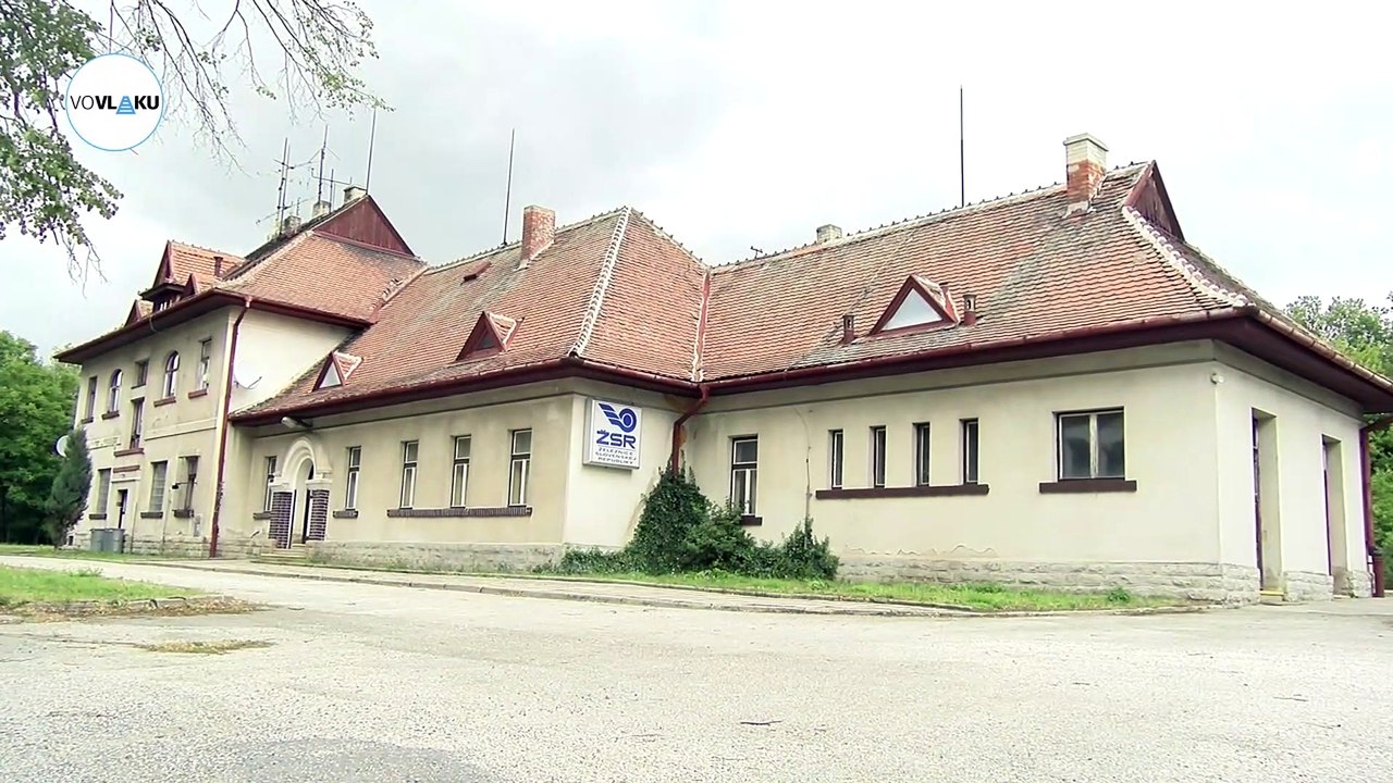 UNIKÁTNY VLAKOVÝ VIDEOPROJEKT: Železničná stanica Vrbovce