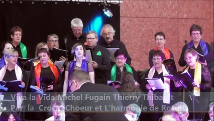 Rosult 59  Cocnert Musique & Émotions 2019 par la  Crosh'Choeur et l'harmonie