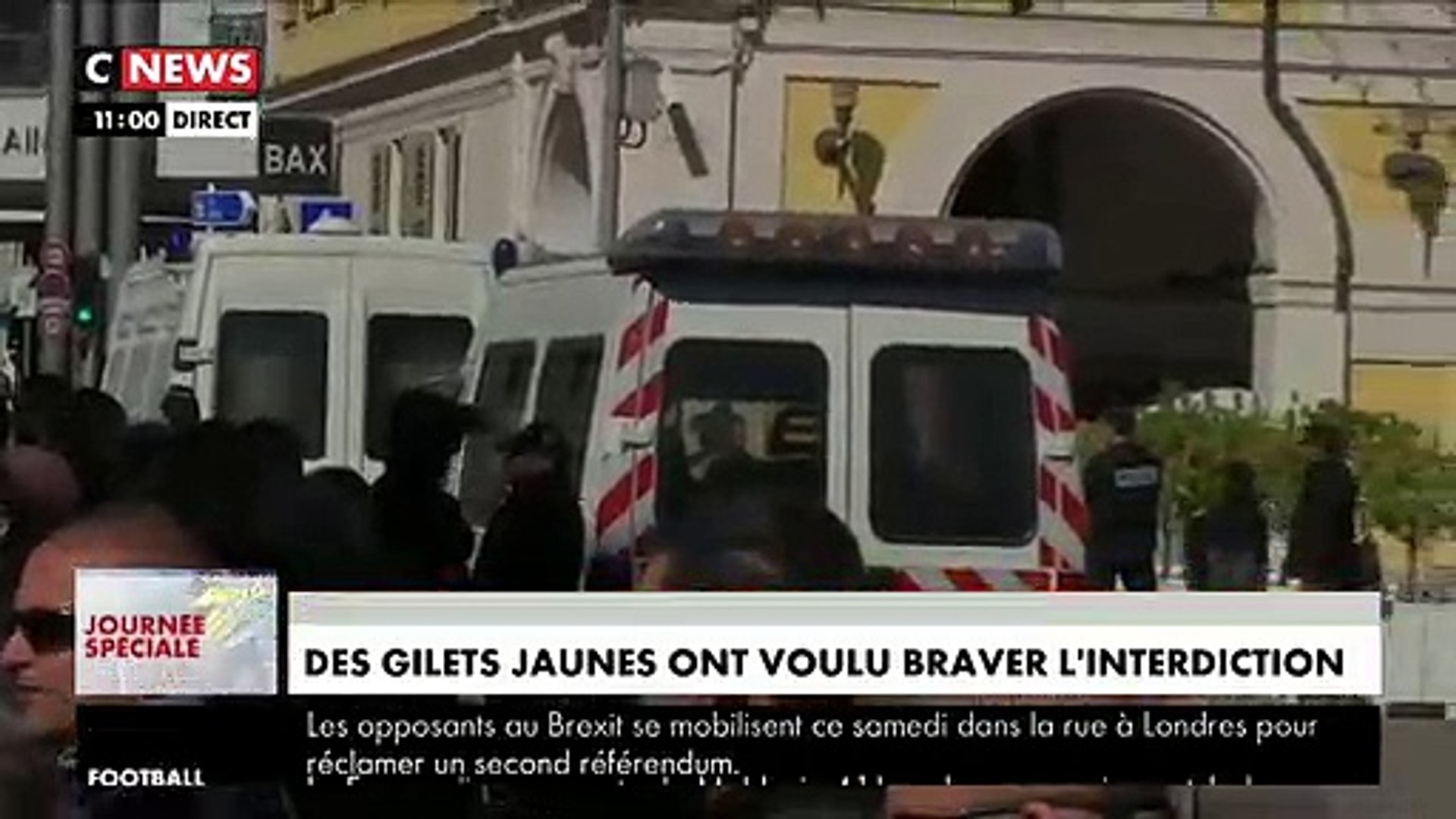 Samedi 23 Mars Gilets Jaunes Les Manifestants Bravent Linterdiction De Manifester Dans Le Centre Ville