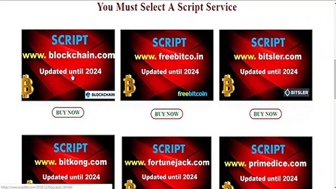 Get Earn bitcoin ( Script blockchain ) FREE