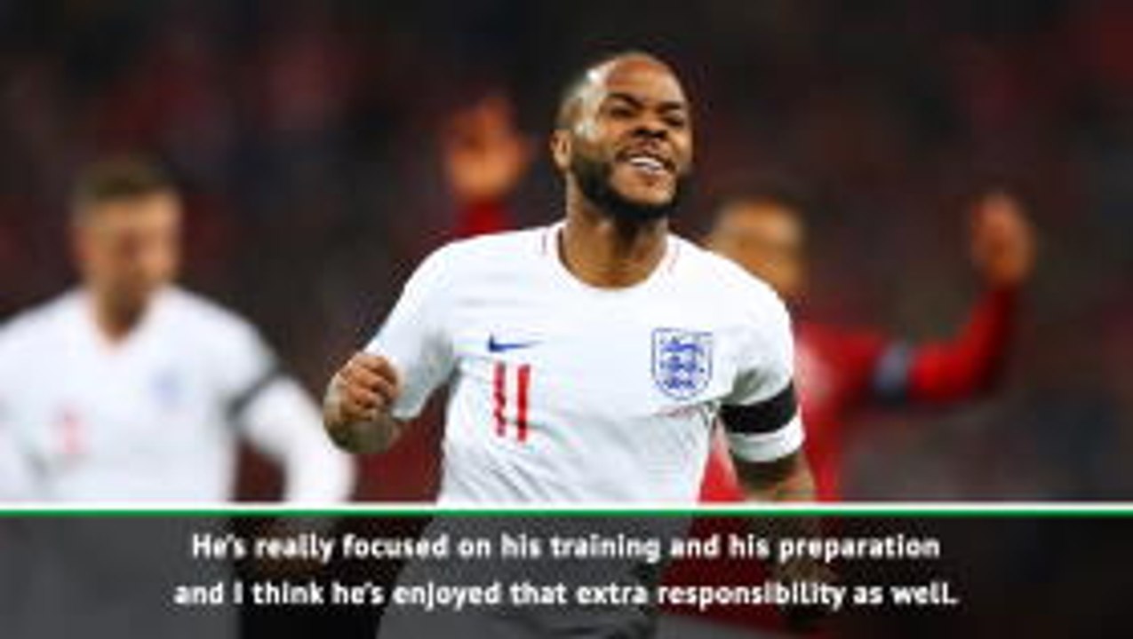 Sterling is a 'role model' - Southgate
