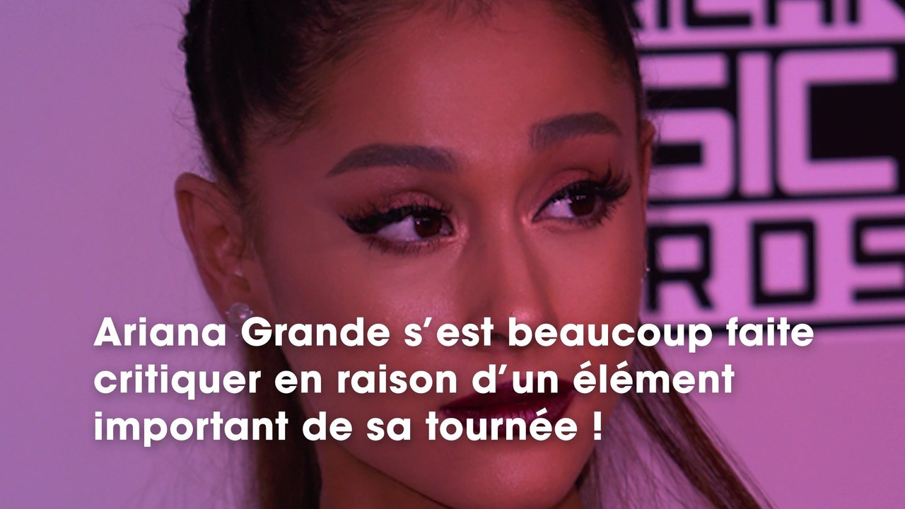 Ariana Grande : les chandails "tellement laids", vendus pour sa tournée font beaucoup réagir !
