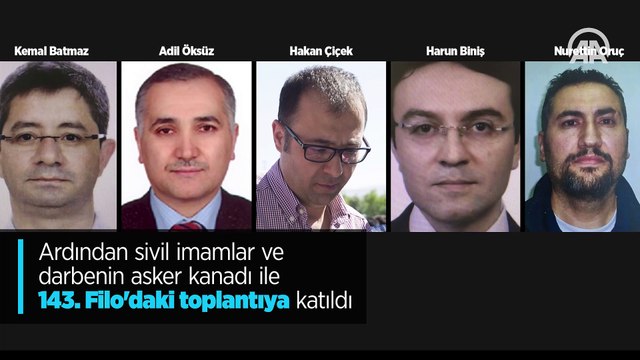 Evinde darbe toplantısı yapan pilot da inkarı seçti