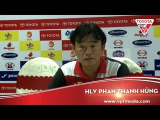 HỌP BÁO SAU TRẬN: TQN VS ĐỒNG THÁP - V.League 2016