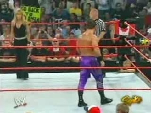 Raw Randy Orton vs Chris Benoit part 1