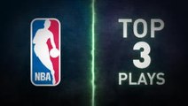 Top 3 plays - Kuzma's half court screamer and Capela's huge dunk