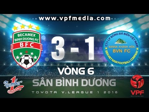 B.BÌNH DƯƠNG 3-1 S.KHÁNH HÒA BVN | HIGHLIGHTS