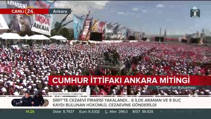 Cumhur İttifakı Ankara Mitingi