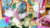Barbie Robes de Nouvelles Robes de soirée avec Elsa Raiponce Gaun Boneka Barbie Boneca Barbie Vestidos