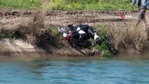 Oğlunu Kurtarmak İçin Kanala Atlayan Baba Suda Kayboldu