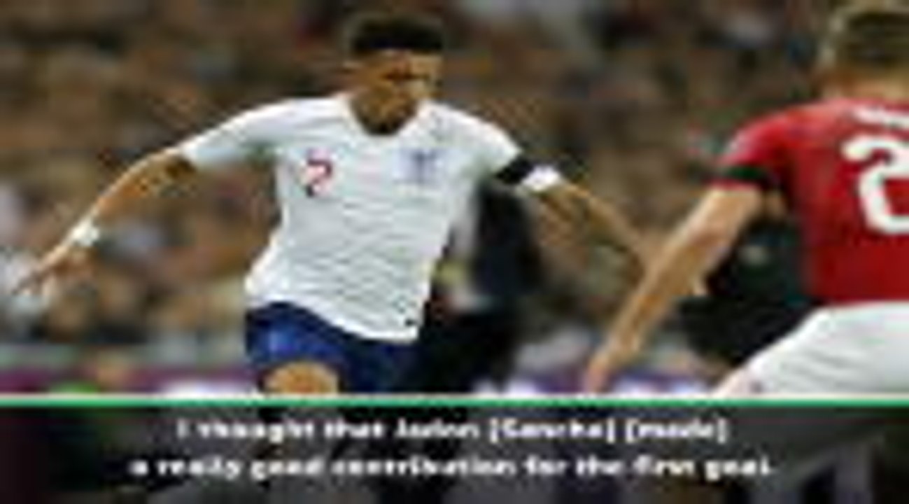 Southgate praises 'uninhibited' young England players