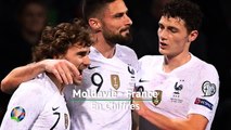 Bleus - Moldavie 1-4 France en chiffres