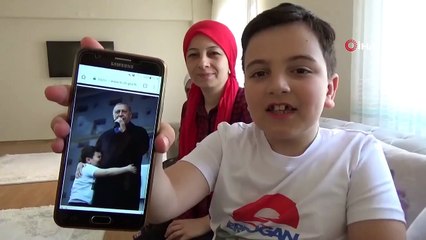 Cumhurbaşkanı Erdoğan’ın "Ağlama" Dediği Çocuk o Anları Anlattı