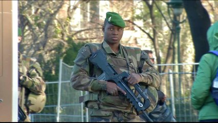 French police ban 'yellow vest' protesters from Champs-Elysees