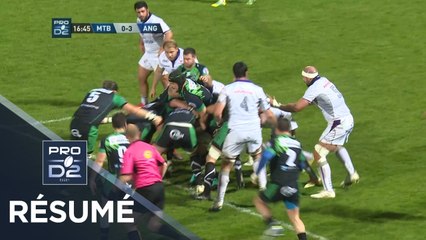 PRO D2 - Résumé Montauban-Angoulême: 31-10 - J25 - Saison 2018/2019