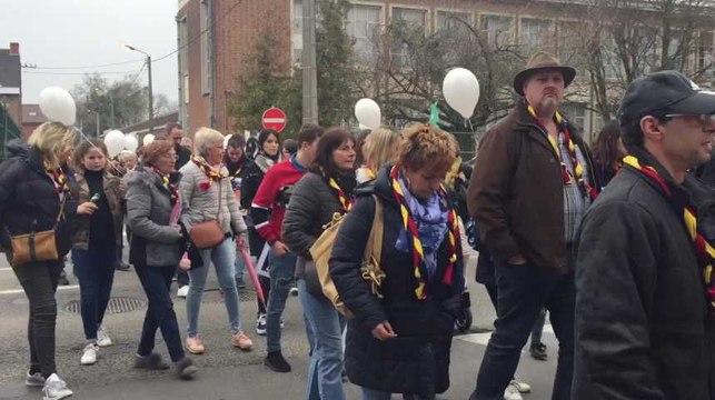 Châtelet: marche blanche en mémoire d’Olivier Marcolini