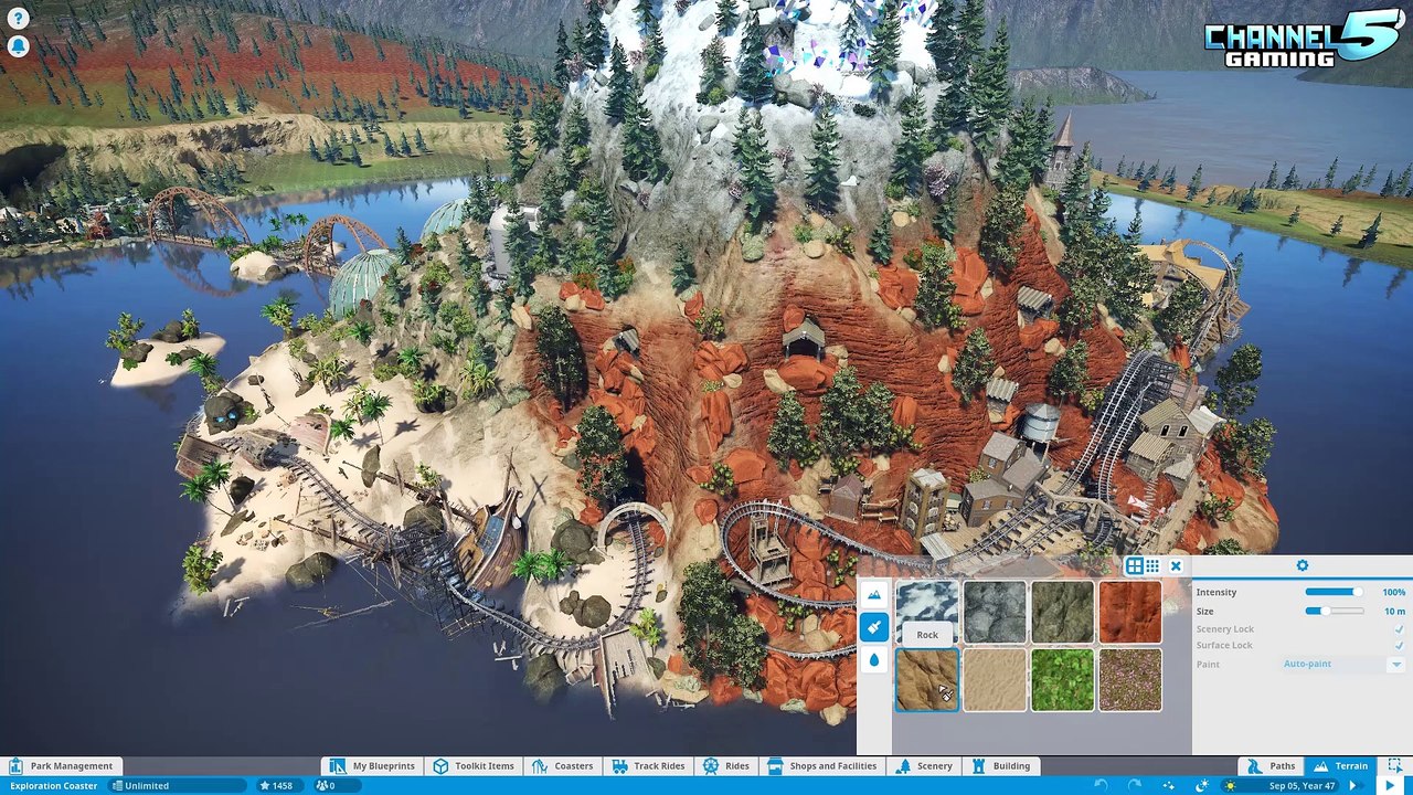 Planet Coaster: Trek - Biome Island! Coaster Spotlight 615 #PlanetCoaster