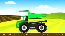 Monster Truck | Construction Machine | Conception et l'Application | Camion Vert